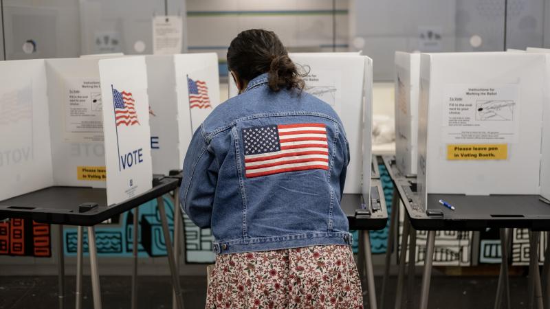 Voting in midterm election, Madison, Wisc., Nov. 8, 2022