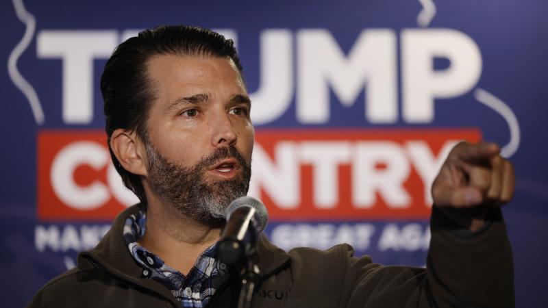 Donald Trump Jr., Jan. 11, 2024, Urbandale, Iowa
