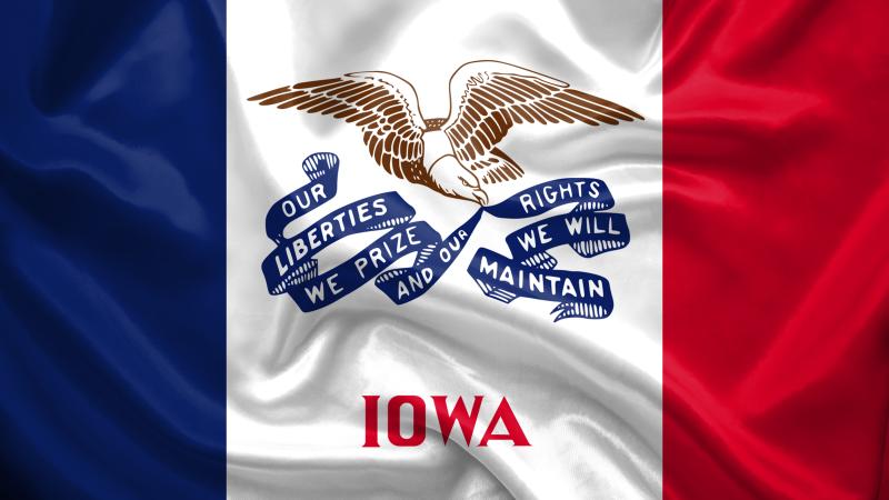 Iowa flag